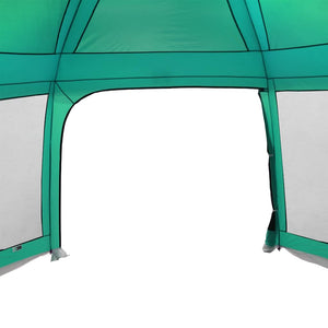 Poolzelt mit Netz Meergrün 512x458cm