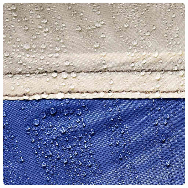 Poolzelt Azurblau mit Überzelt 618x532cm