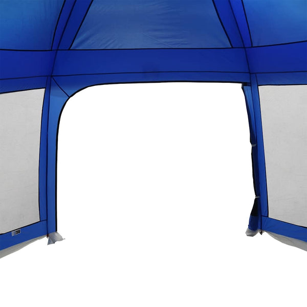 Poolzelt Azurblau mit Überzelt 618x532cm