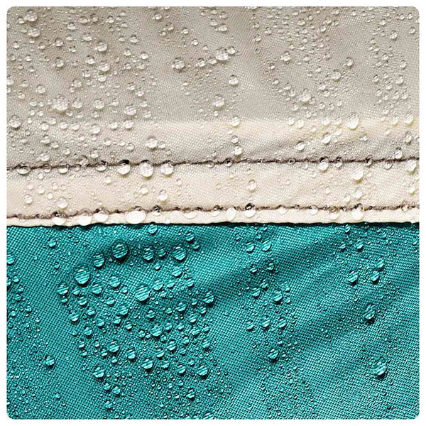 Poolzelt mit Netz Meergrün 618x532cm