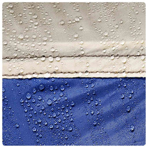 Poolzelt Azurblau 510x510cm mit Netz