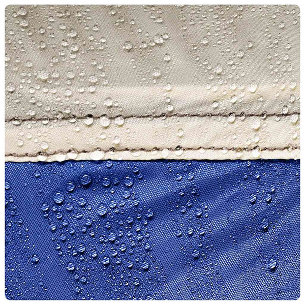 Poolzelt Azurblau 510x510cm mit Netz