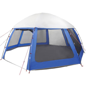 Poolzelt Azurblau 510x510cm mit Netz