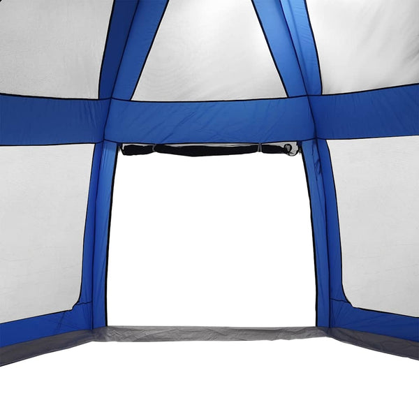Poolzelt Azurblau 510x510cm mit Netz