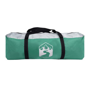 vidaXL Tente de piscine avec auvent amovible et moustiquaires vert mer 510x510 cm