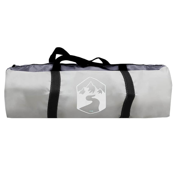 Poolzelt mit Netz 510x510 cm Grau