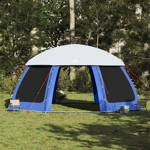 Poolzelt mit Netz Azurblau 612x612cm