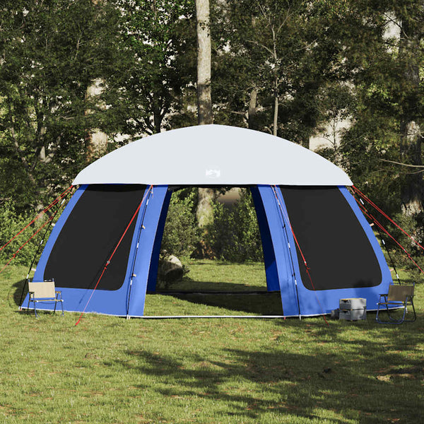 Poolzelt mit Netz Azurblau 612x612cm