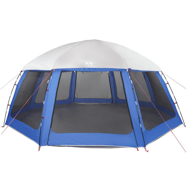 Poolzelt mit Netz Azurblau 612x612cm