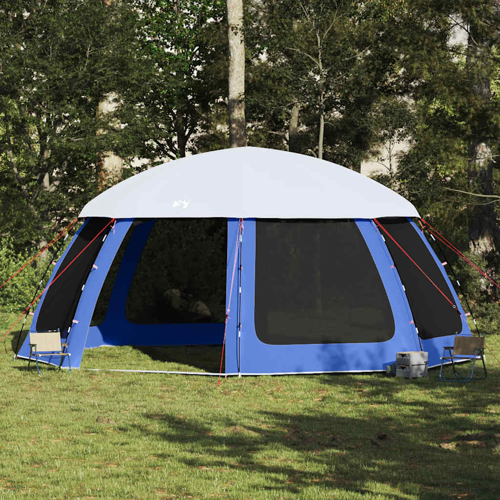 Poolzelt mit Netz Azurblau 612x612cm