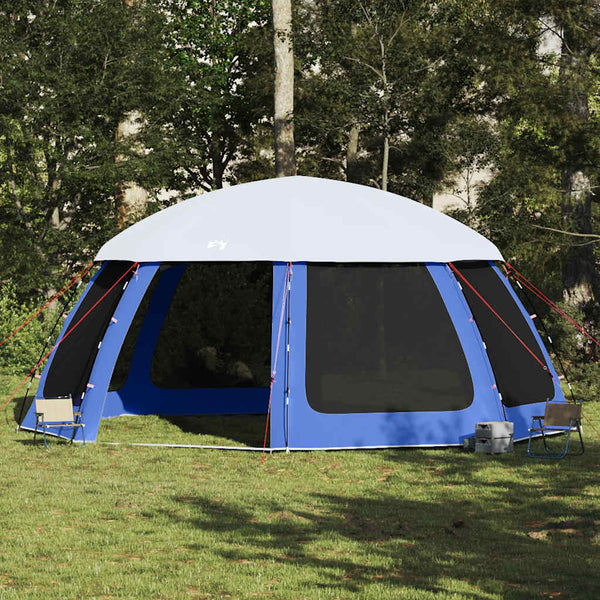 Poolzelt mit Netz Azurblau 612x612cm