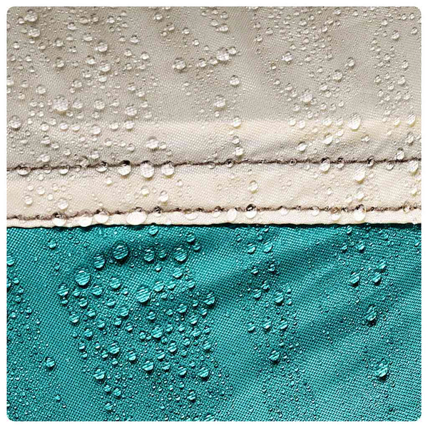 Poolzelt mit Netz Meergrün 612x612cm