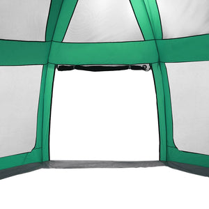 Poolzelt mit Netz Meergrün 612x612cm