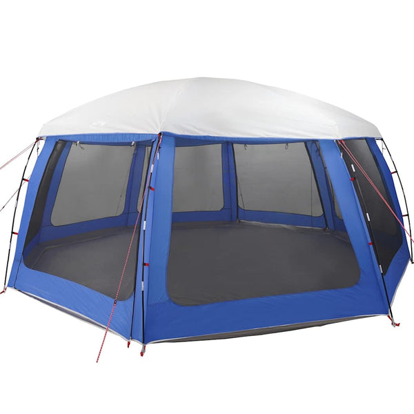 Poolzelt Azurblau mit Netz 690x690cm
