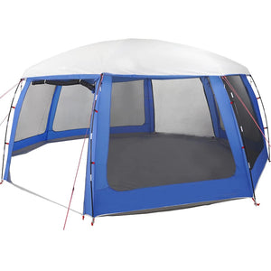 Poolzelt Azurblau mit Netz 690x690cm