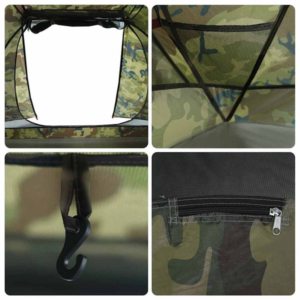 Angelzelt 5 Personen Wasserdicht Tarnmuster