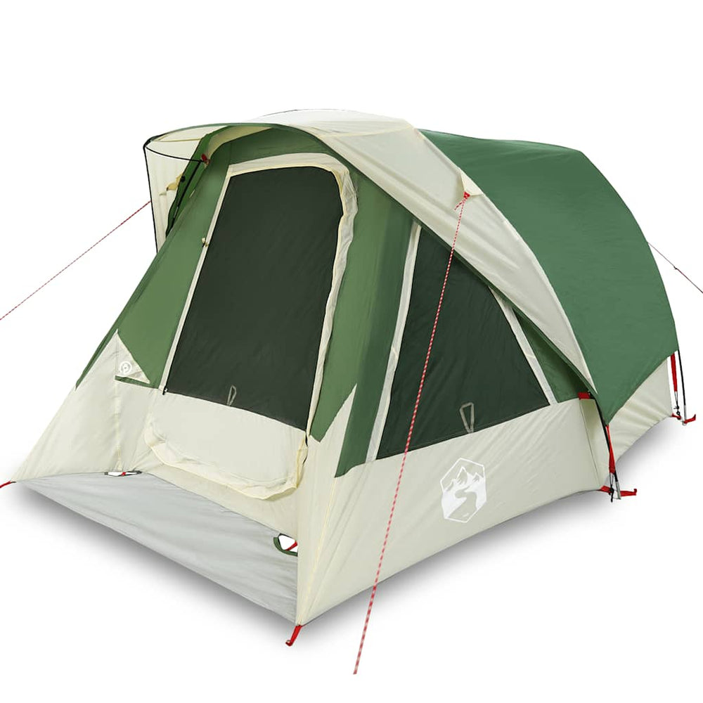 Wasserdichtes Campingzelt für 4 Personen, Grün