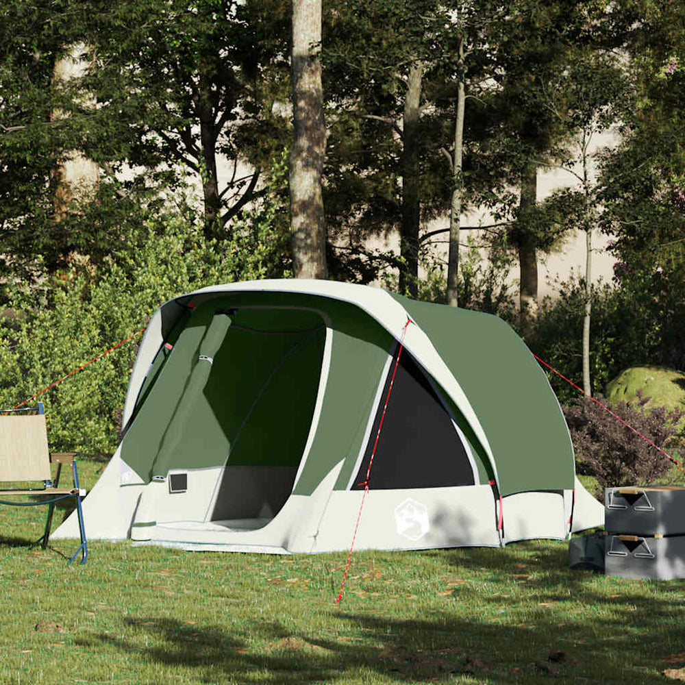 Wasserdichtes Campingzelt für 4 Personen, Grün