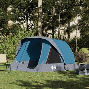 Campingzelt 4 Personen - Wasserdicht Blau
