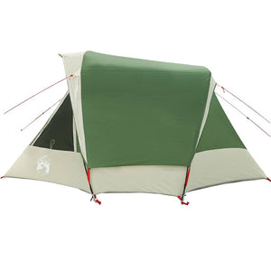 vidaXL Tente familiale pour 6 personnes verte et imperméable