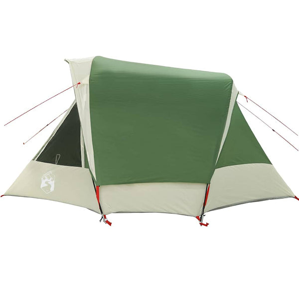 vidaXL Tente familiale pour 6 personnes verte et imperméable