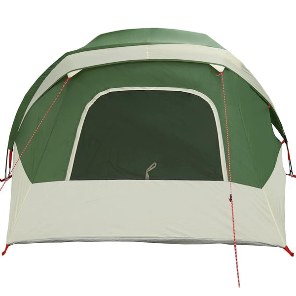 vidaXL Tente familiale pour 6 personnes verte et imperméable