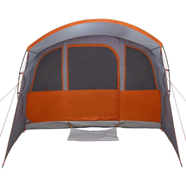 Familienzelt mit Dach, Grau/Orange, 576cm