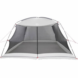 Moskitonetz Zelt mit Dach Grau 380x380x225cm