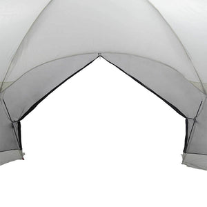 Moskitonetz Zelt mit Dach, 434x434x230cm, Grau
