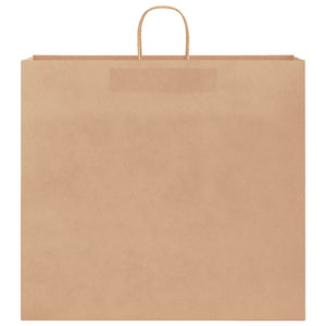 Papiertragetaschen Braun mit Henkel 54x15x49 cm, 250 Stk.