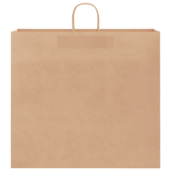 Papiertragetaschen Braun mit Henkel 54x15x49 cm, 250 Stk.