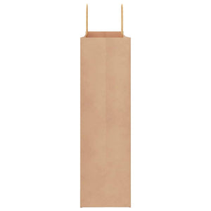 Papiertragetaschen Braun mit Henkel 54x15x49 cm, 250 Stk.