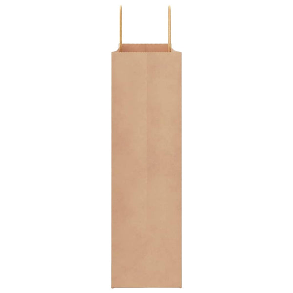 Papiertragetaschen Braun mit Henkel 54x15x49 cm, 250 Stk.