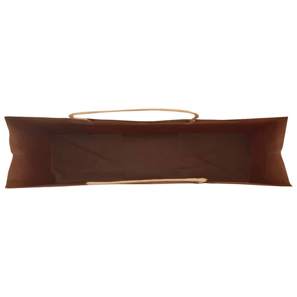 Papiertragetaschen Braun mit Henkel 54x15x49 cm, 250 Stk.