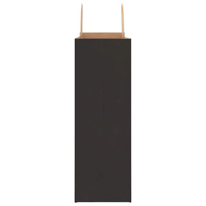 Schwarze Papiertragetaschen mit Henkeln, 50 Stk. 45x17x48 cm