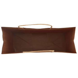 Schwarze Papiertragetaschen mit Henkeln, 50 Stk. 45x17x48 cm