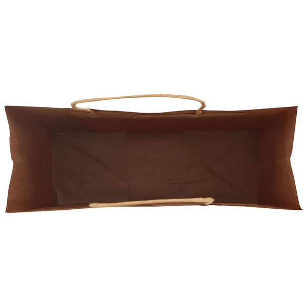Schwarze Papiertragetaschen mit Henkeln, 50 Stk. 45x17x48 cm