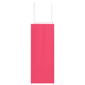 Papiertragetaschen Rosa mit Henkel, 50 Stk.