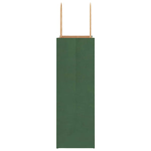 Grüne Papiertragetaschen mit Henkel 21x11x31cm, 250 Stk.