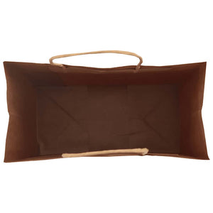 Grüne Papiertragetaschen mit Henkeln, 250 Stk. 32x17x44 cm