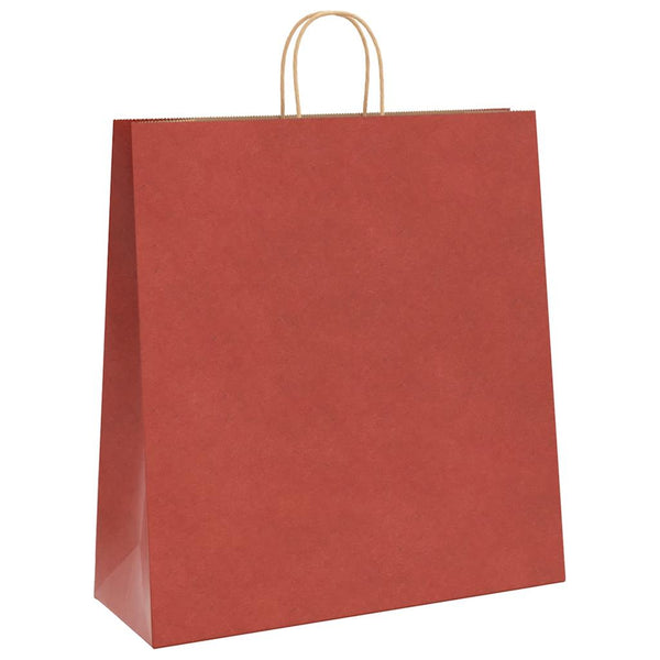 Rote Papiertragetaschen mit Henkeln, 250 Stk. 45x17x48 cm