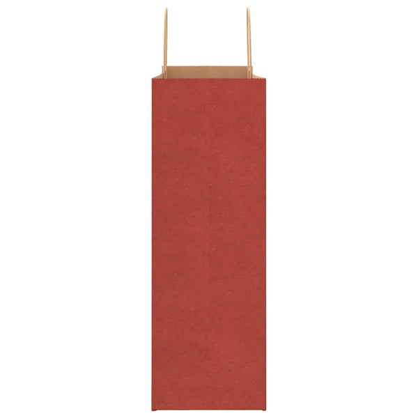Rote Papiertragetaschen mit Henkeln, 250 Stk. 45x17x48 cm