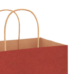 Rote Papiertragetaschen mit Henkeln, 250 Stk. 45x17x48 cm