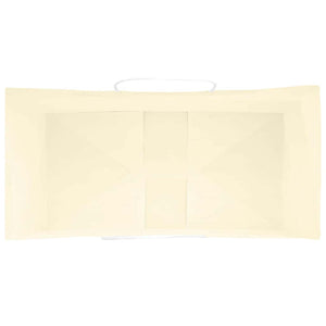 Gelbe Papiertragetaschen mit Henkeln, 250 Stk.