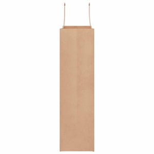 Braune Papiertragetaschen mit Henkeln, 50 Stk.