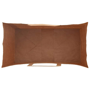 Papiertragetaschen Braun mit Henkeln, 50 Stk.