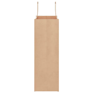 Papiertragetaschen Braun mit Henkeln, 250 Stk.