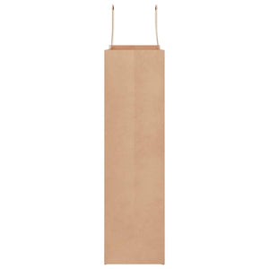 Braune Papiertragetaschen mit Henkel, 250 Stk.