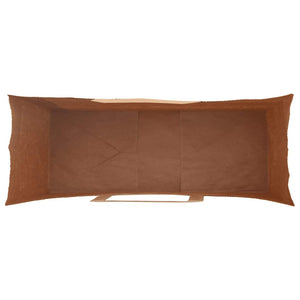 Braune Papiertragetaschen mit Henkel, 250 Stk.