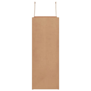 Braune Papiertragetaschen mit Henkel, 250 Stk.